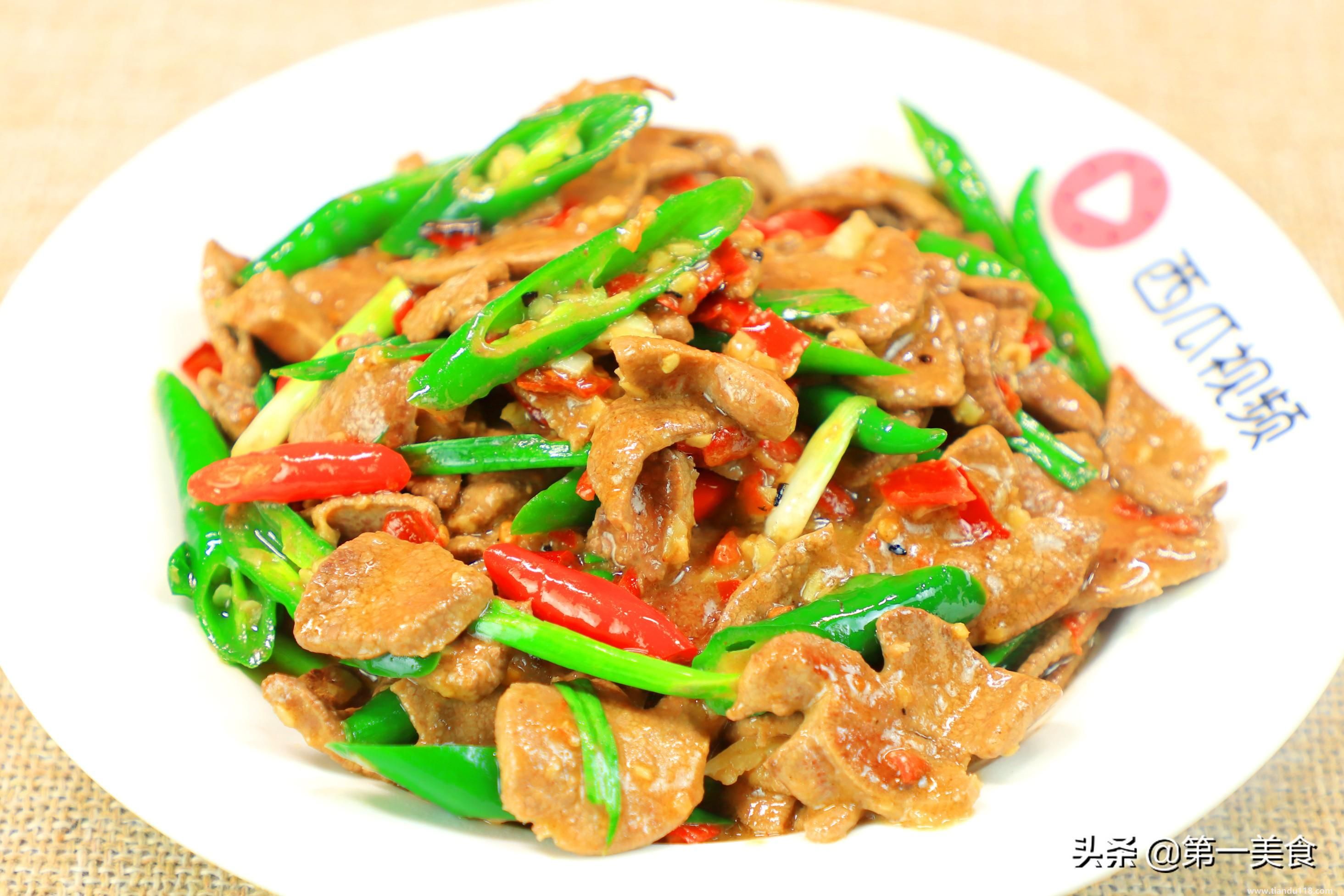 炒豬肝的做法（新鮮豬肝怎么炒好吃）(圖14)