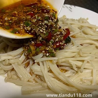 涼拌金針菇的做法（涼拌金針菇怎么做）(圖11)