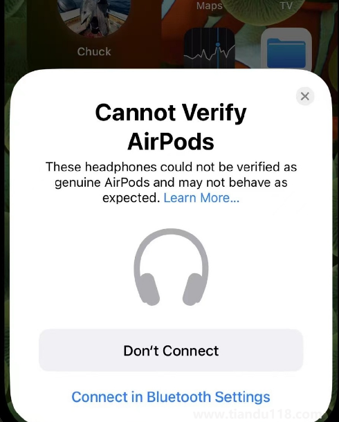 iOS16可檢測假冒AirPods真的假的2