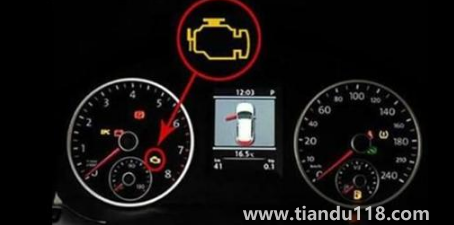 汽車水龍頭標(biāo)志亮黃燈對車有影響嗎3