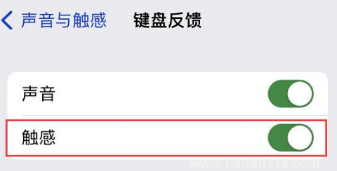 ios16鍵盤(pán)震動(dòng)怎么開(kāi)4