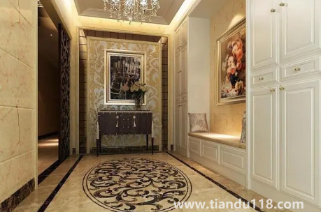 東戶玄關(guān)掛牡丹好嗎2