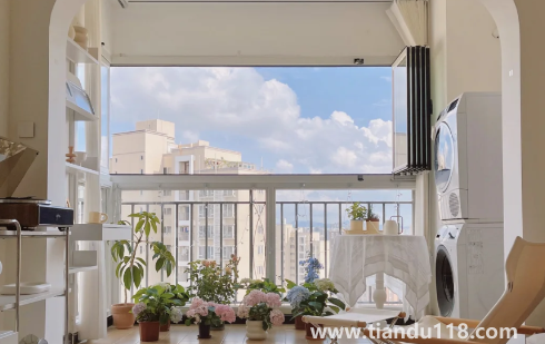 開(kāi)放式陽(yáng)臺(tái)能裝電動(dòng)晾衣架嗎(開(kāi)放式陽(yáng)臺(tái)要不要鋪過(guò)門(mén)石)(圖2) 開(kāi)放式陽(yáng)臺(tái)能裝電動(dòng)晾衣架嗎2