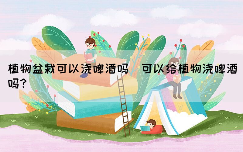 植物盆栽可以澆啤酒嗎(可以給植物澆啤酒嗎？)