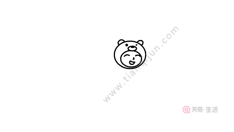 兒童節(jié)玩偶服簡(jiǎn)筆畫怎么畫
